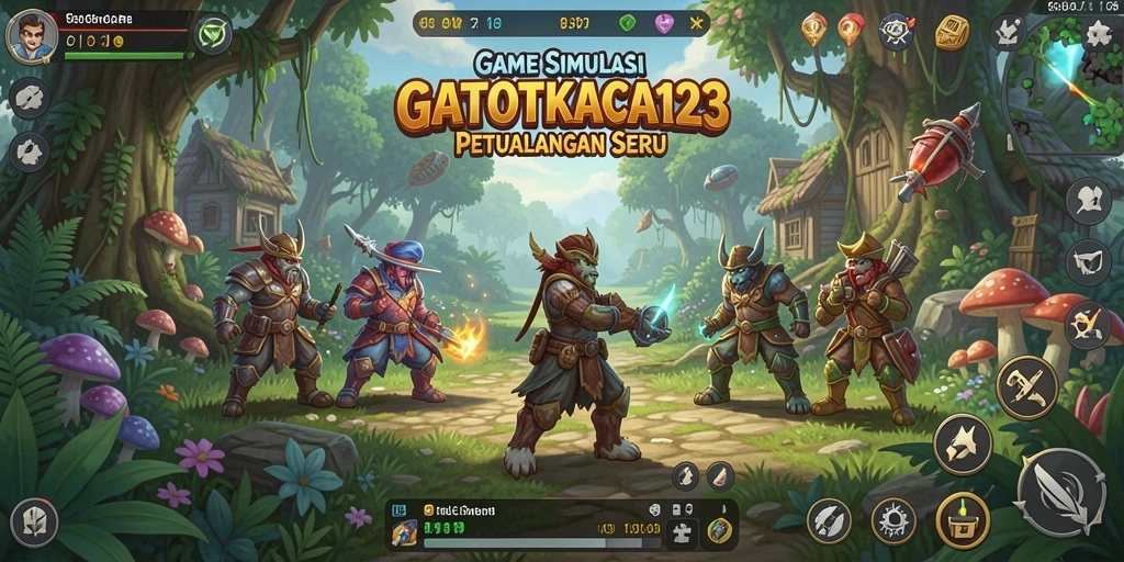 Tangkapan layar GATOTKACA123 menampilkan gameplay yang seru dan menarik.