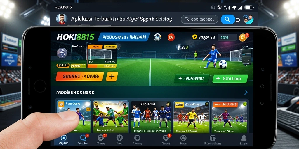 Tampilan gameplay HOKI8815 yang menarik dan interaktif untuk taruhan olahraga.