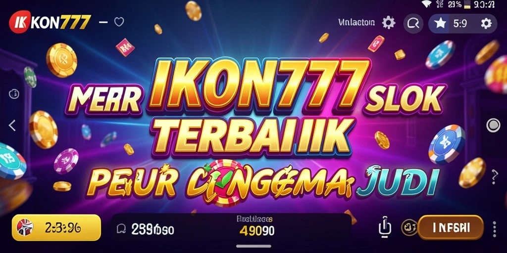 Gambaran gameplay IKON777 yang penuh warna dan fitur slot menarik.