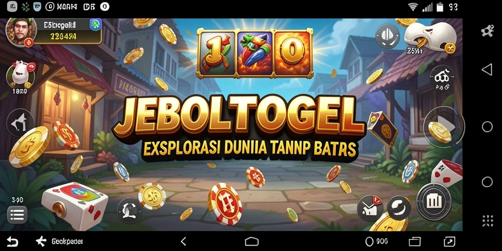 Gameplay JEBOLTOGEL menunjukkan petualangan di dunia Open World yang megah.