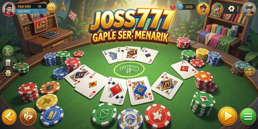 Tampilan gameplay seru dan kompetitif di JOSS777.