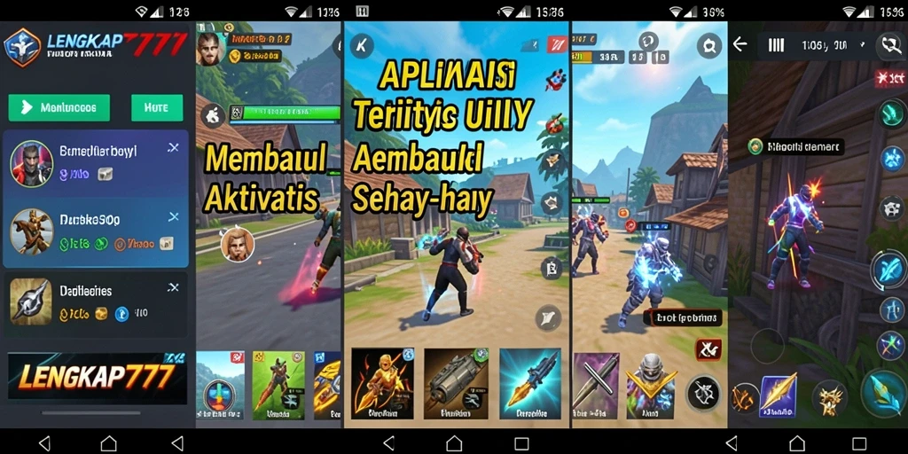 Tampilan antarmuka LENGKAP777 yang sederhana dan intuitif.