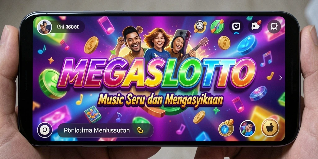 Tampilan gameplay MEGASLOTO yang seru dan interaktif.