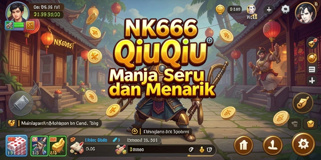Screenshot gameplay NK666 yang menunjukkan serunya bermain QiuQiu.
