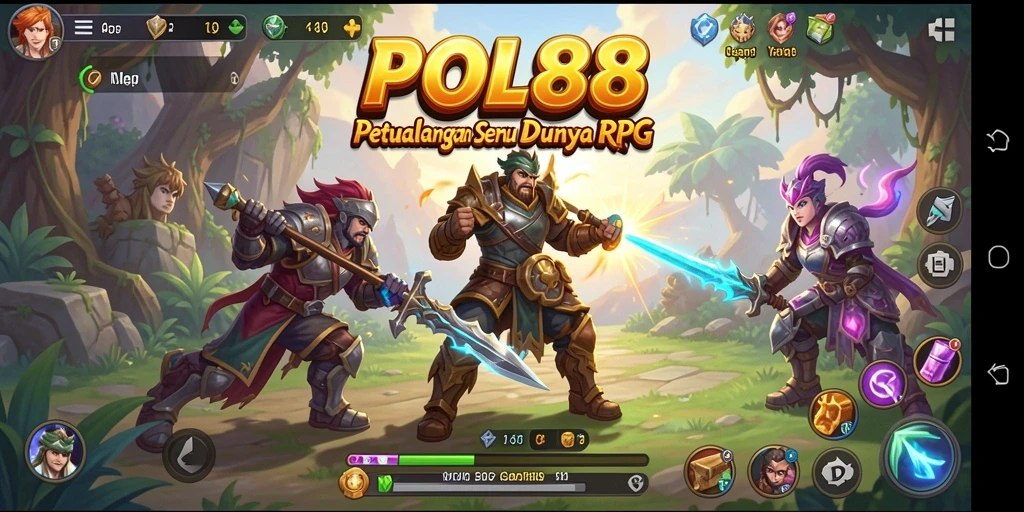 Gameplay POL88 yang menegangkan dan menarik di dunia RPG.