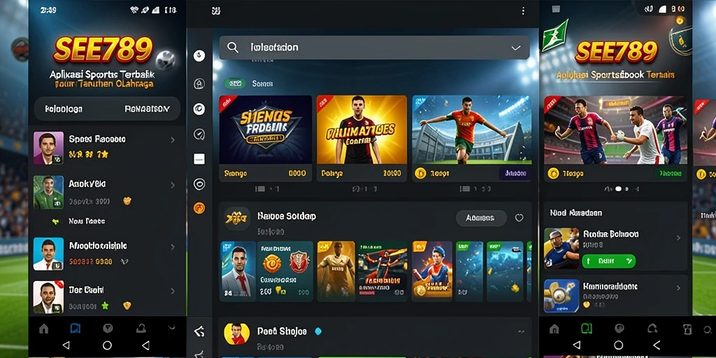 Tampilkan gameplay menarik dari aplikasi Sportsbook SEE789.
