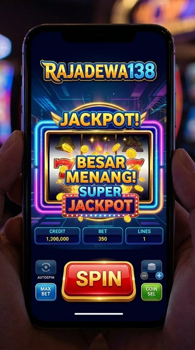 Tampilan utama aplikasi rajadewa138 yang menarik dan informatif.